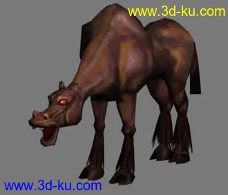 3D打印模型驼兽的图片