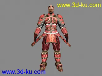 3D打印模型红甲卫兵的图片