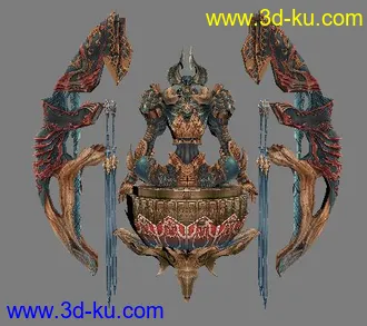 3D打印模型召唤兽-金牛座 轮回王的图片