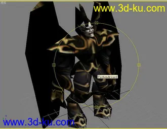 3D打印模型魔兽亡灵的哪位英雄我就不知道了……的图片