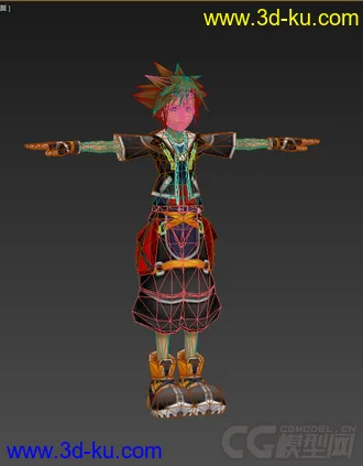 王国之心模型一套！！的图片