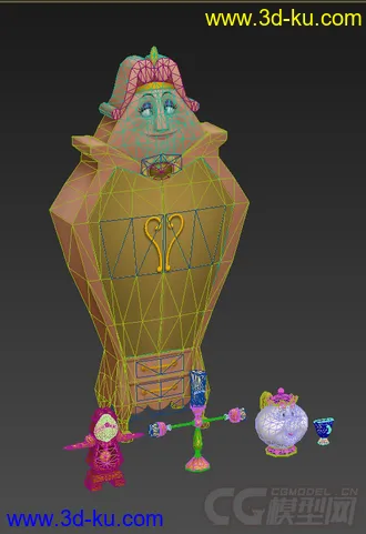 王国之心模型一套！！的图片