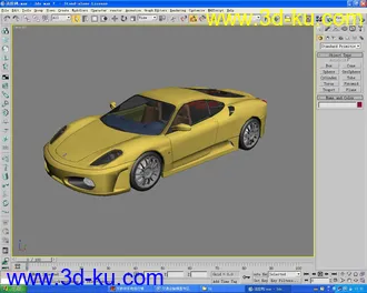 3D打印模型法拉利　精模　内部细节！的图片