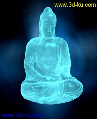 3D打印模型玉佛的图片