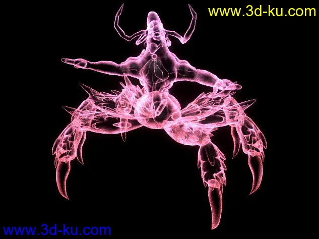 蝎子怪和X特效模型的图片1
