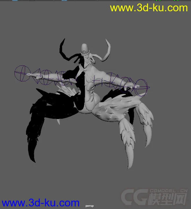 蝎子怪和X特效模型的图片2