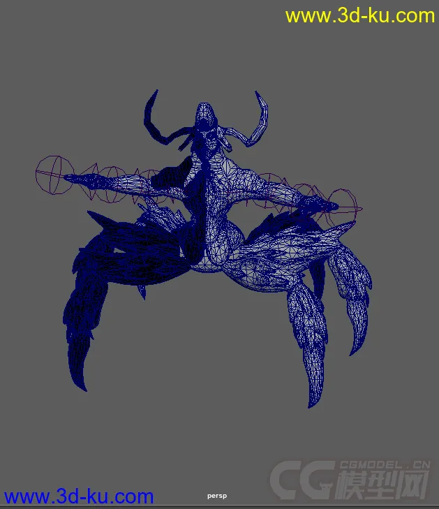 蝎子怪和X特效模型的图片3