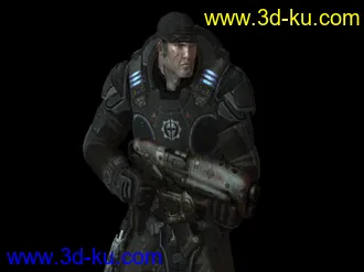 战争机器主角模型max 9.0的图片