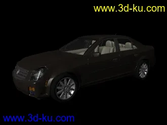 3D打印模型ZYD精细车模Cadillac_CTS的图片