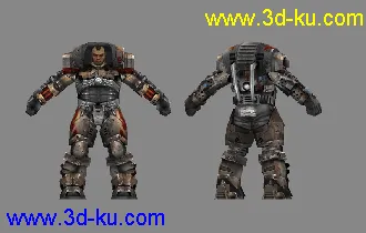 虚幻人物模型集合下载~超大贴图1024*1024的图片