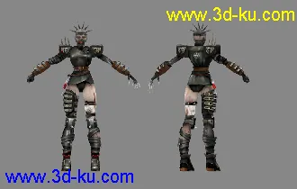 虚幻人物模型集合下载~超大贴图1024*1024的图片