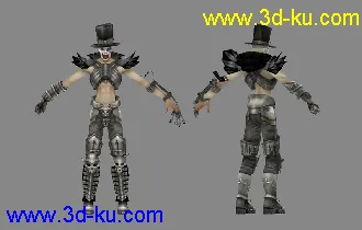 虚幻人物模型集合下载~超大贴图1024*1024的图片