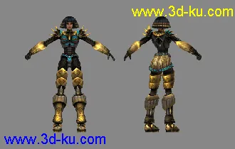 虚幻人物模型集合下载~超大贴图1024*1024的图片