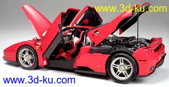 3D打印模型原创百万面的车的图片