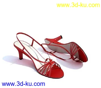 3D打印模型超级精美女鞋！！！！的图片
