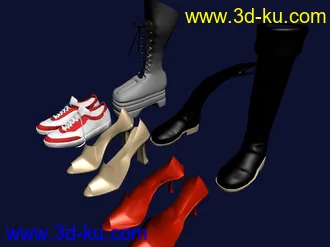 3D打印模型超级精美女鞋！！！！的图片