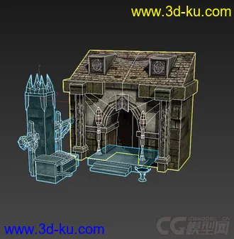 原创模型------铁匠铺的图片