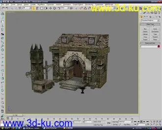 原创模型------铁匠铺的图片
