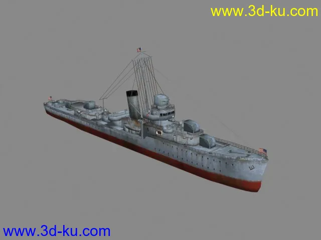 [首发]突袭3中精度巡洋舰&驱逐舰(有模型下载)的图片2