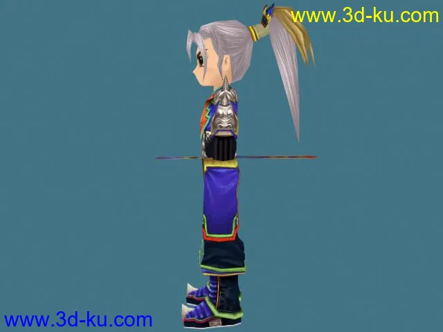 热血江湖 刀客模型 MAX7+3DS格式的图片3