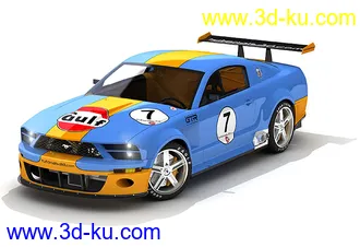 3D打印模型MustangGTR越野车的图片