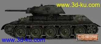 3D打印模型《战地１９４２》T34-76的图片