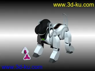 3D打印模型机器玩具狗的图片