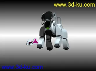 3D打印模型机器玩具狗的图片