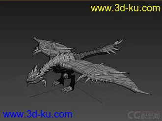 3D打印模型算是原创么？仿怪物猎人做的雄火龙。的图片