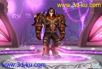3D打印模型魔兽世界的换装的图片