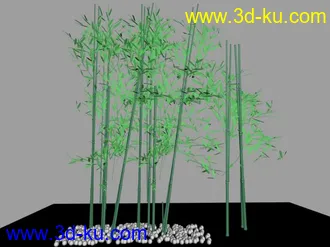 3D打印模型竹子的图片