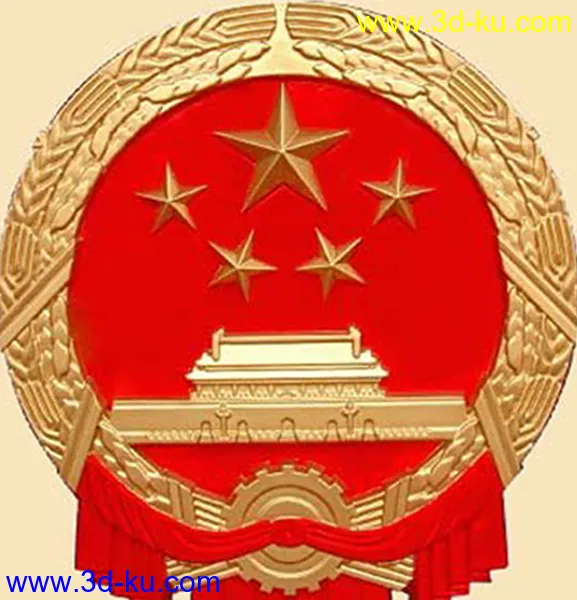 中华人民共和国国徽模型的图片1