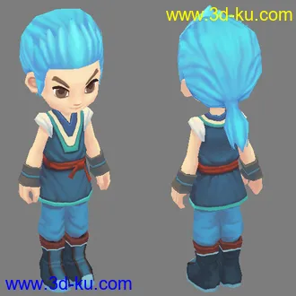 卡通游戏模型的图片