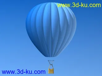 3D打印模型热气球一个··的图片