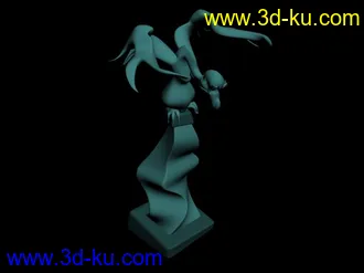 12个可调整精细度的游戏动物模型的图片