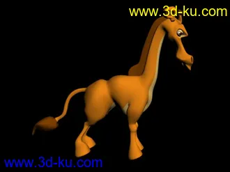 12个可调整精细度的游戏动物模型的图片