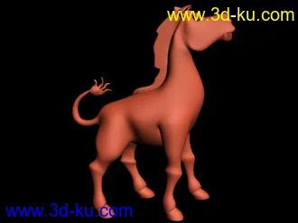 12个可调整精细度的游戏动物模型的图片