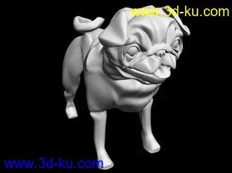 12个可调整精细度的游戏动物模型的图片