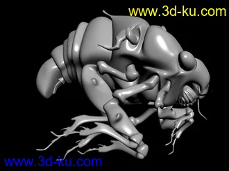 12个可调整精细度的游戏动物模型的图片