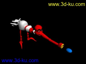 12个可调整精细度的游戏动物模型的图片