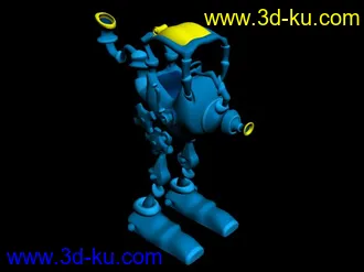 12个可调整精细度的游戏动物模型的图片