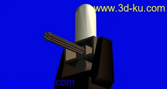 3D打印模型"神盾" 最后防线 - MK15  Phalanx 20mm 炮的图片