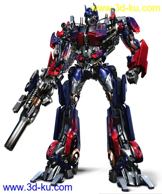 变形金刚模型动画（全，多OBJ）的图片