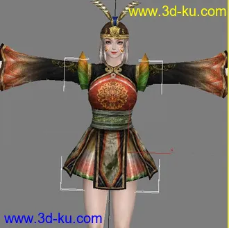 3D打印模型无双Online 人物 更新2.26的图片
