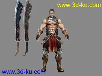 3D打印模型sun狂战士的图片