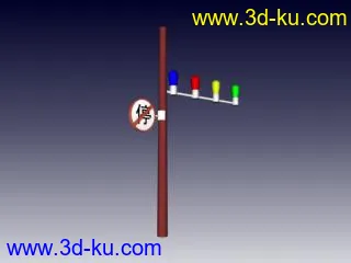 3D打印模型16个-----路灯的图片