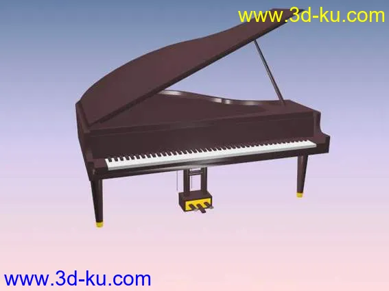 台球桌  钢琴  功放模型的图片3