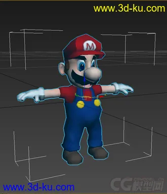 3D打印模型Mario Bross的图片