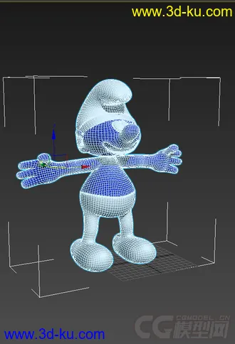 3D打印模型The Smurfs!的图片