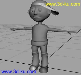 3D打印模型我的卓做 加骨骼了的图片